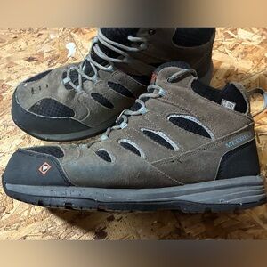 MERRELL Windoc Mid waterproof steel toe shoes size 9.5
